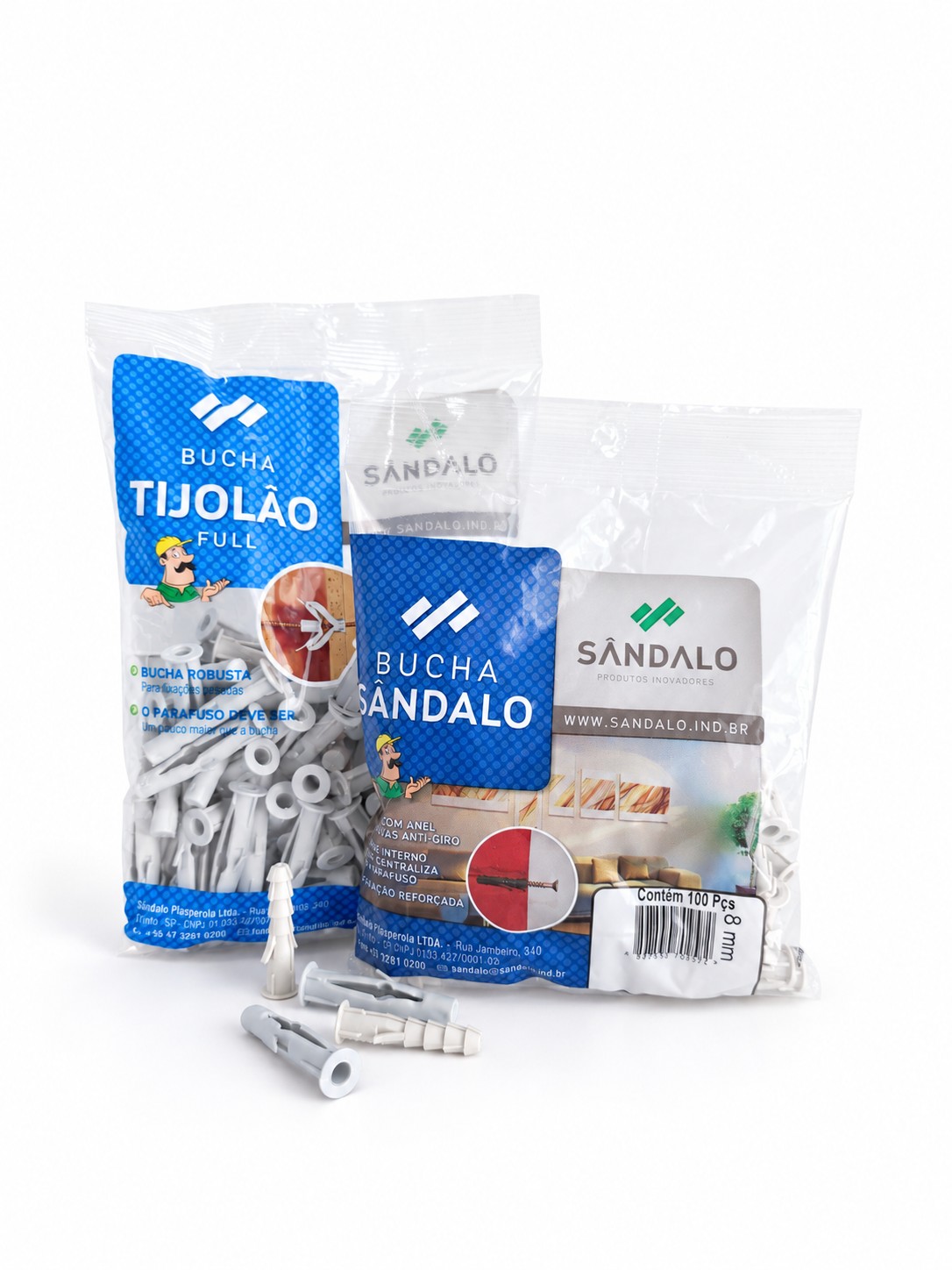 Embalagens de buchas Sândalo